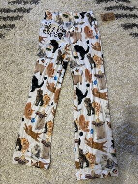 Cat pajama bottoms